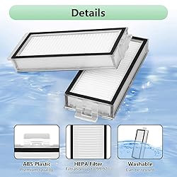 4 Pack Washable Filter For Roborock Q5 Pro Q5