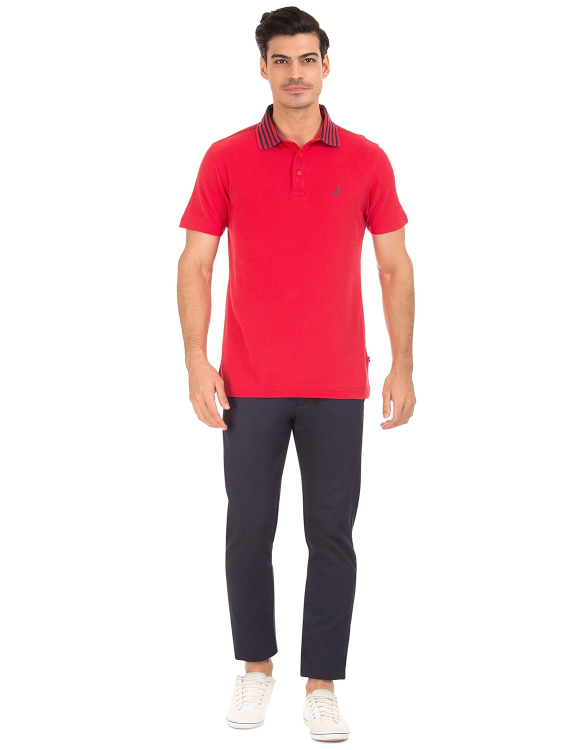 nautica men's solid slim fit t-shirt