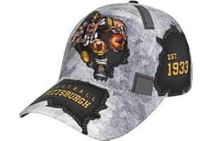 YAJIXAZ Classic City Silhouette Baseball Cap 3D Print Joinery Adjustable Snapback Hat Game Day for Men Women Fans Gift