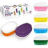 Wilbarger Method Therapy Brush, 6 Pack (Colored) - Therapressure Sensory Brush for Occupational Therapy and Brushing Protocol