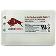 AvimaBasics Harmony One Battery Replacement Part Compatible with Logitech Harmony One, 720, 850, 880, 885, 890 Pro, H880 Advanced Universal Remotes - Parts: 190304-0000 (950mAh 3.7V Li-ion)