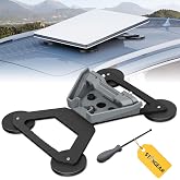 STARGEAR for Starlink Mini Mount Magnetic with 200lb Heavy Duty Magnet Base | Aluminum Alloy Lockable Starlink Mini Magnetic Roof Mount Starlink Mini Accessories for RV, Car, Boat, Truck