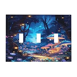 Tewujay Decorative Light Switch Covers 3 Toggle