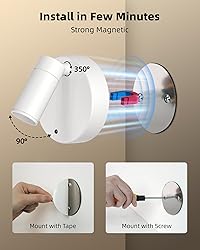 EZVALO Spot Lights Indoor,5500mAh Rechargeable