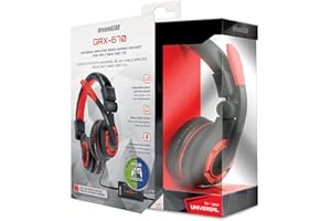 DreamGEAR GRX-670 Advanced Universal Wired Gaming Headset: for Nintendo Switch/PS4/PS5/Xbox Series X/S/Xbox One/PC