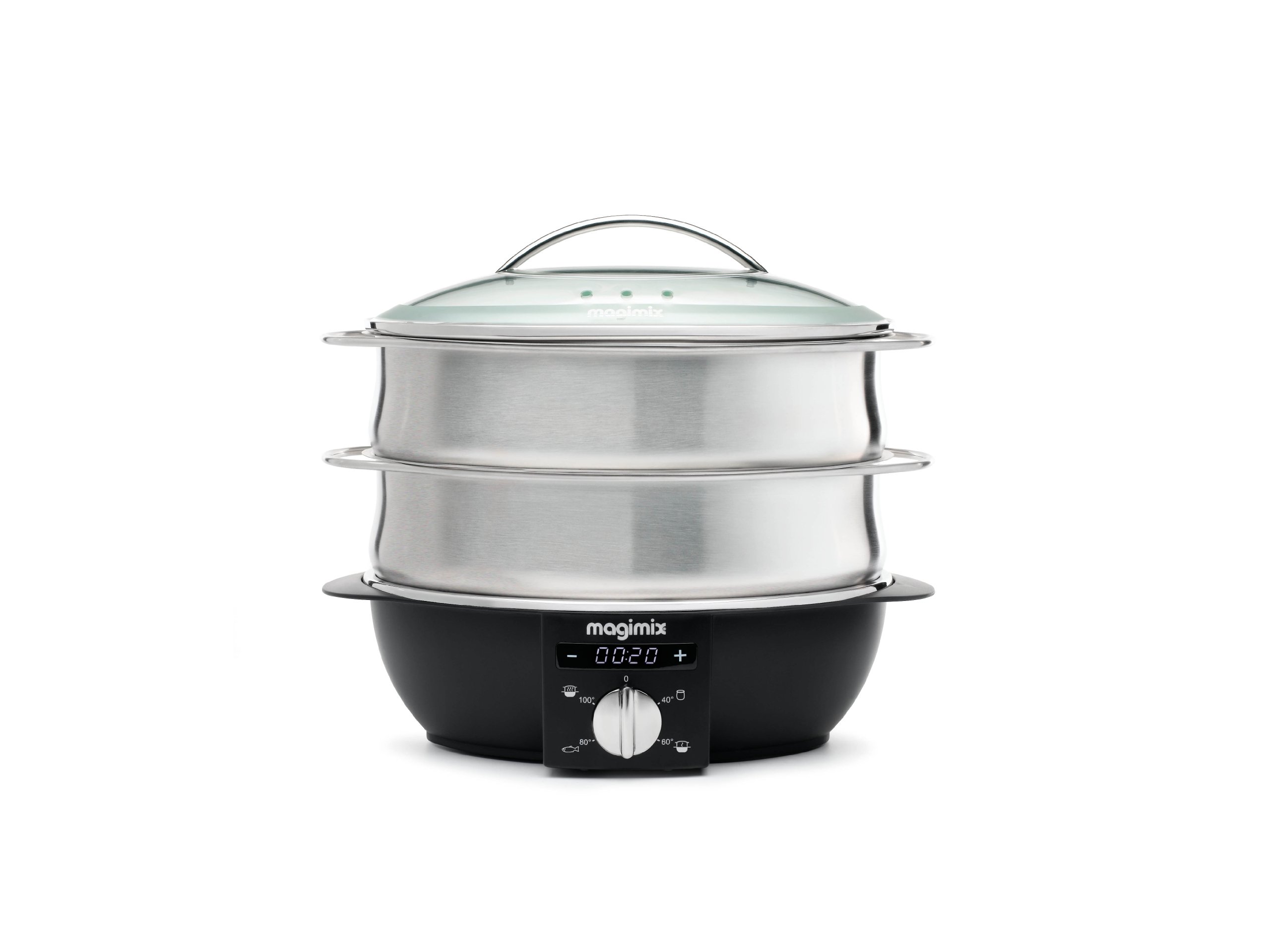 Magimix 11581 MultiFunctional Steamer, Brushed Steel Buy Online in