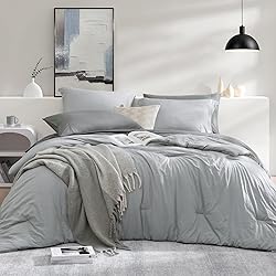 WRENSONGE Light Grey Full Size Comforter, 7 Pieces