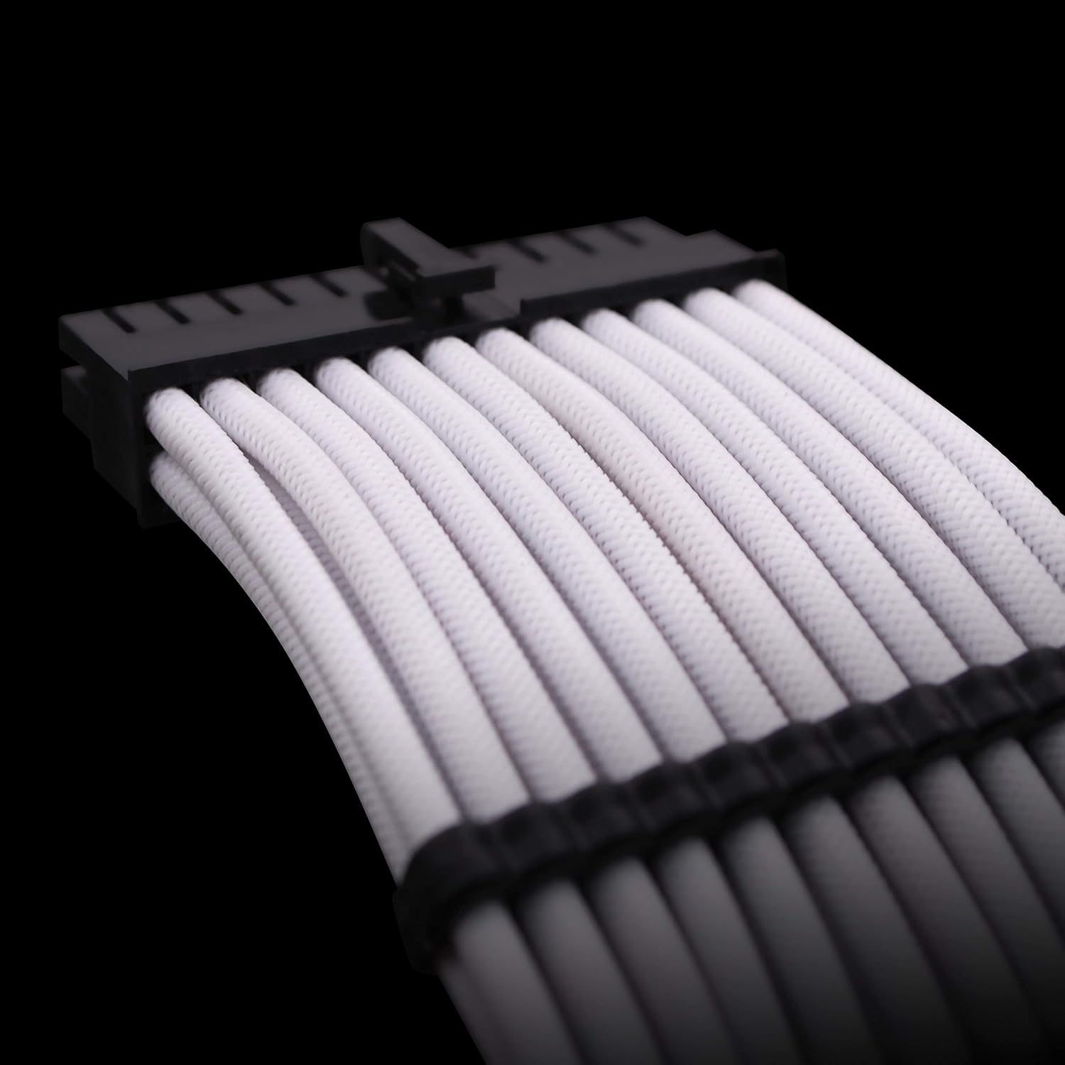 EZDIY-FAB PSU Cable Extension Sleeved Custom Mod GPU PC Power Supply Soft Nylon Braided with Comb Kit 24PIN/8PIN to 6+2Pin/ 8PIN to 4+4PIN-30CM 300MM - Image 4