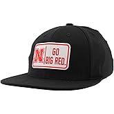 Nebraska Cornhuskers NCAA Officially Licensed Fitted Hat M15Z Defer Black, Medium