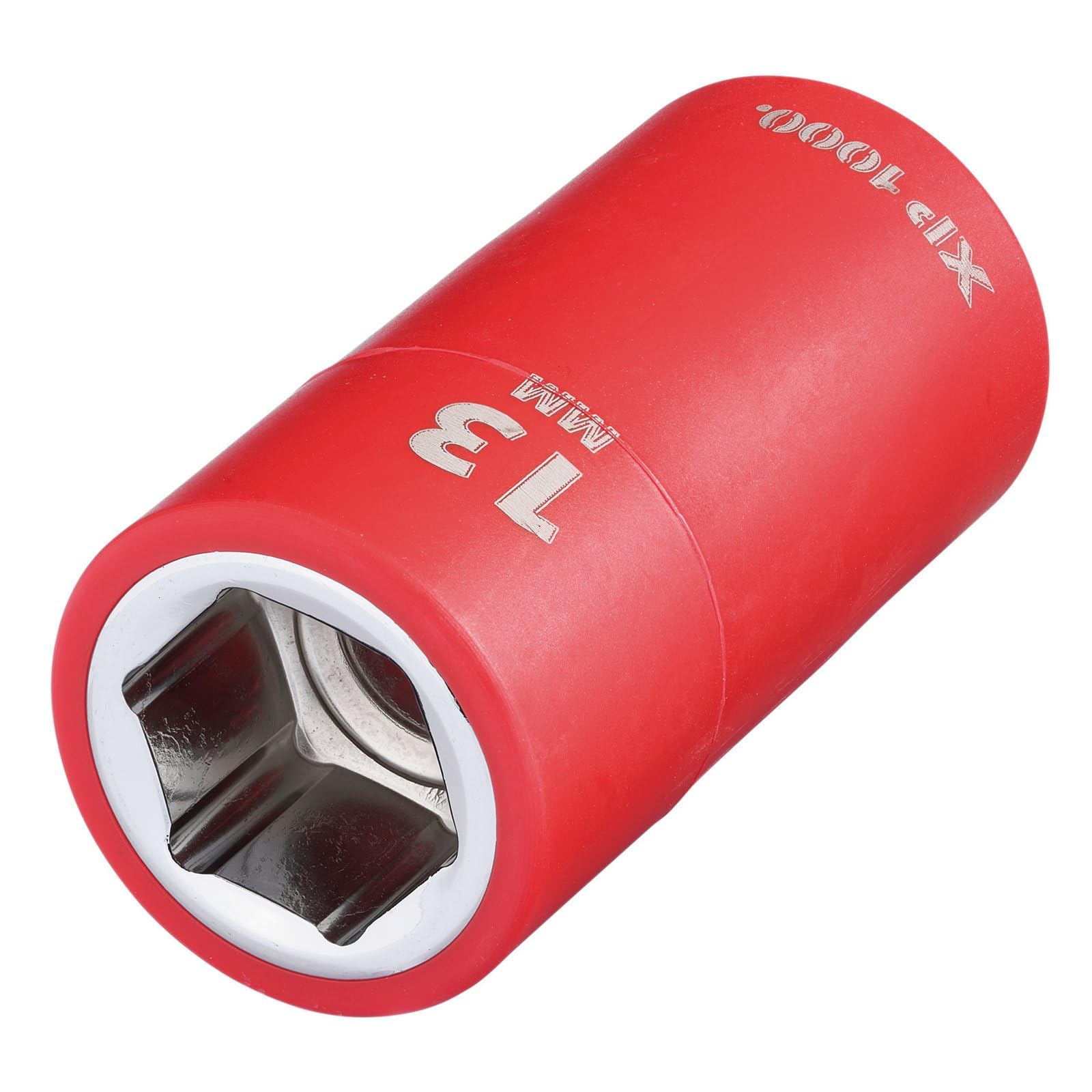 Draper XP1000 17639 VDE Socket, 3/8" Sq. Dr., 13mm