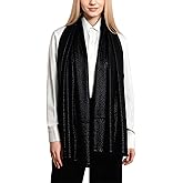 Achillea Soft Silky Solid Pashmina Shawl Wrap Scarf for Wedding Bridesmaid Dress