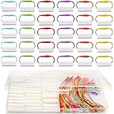 HVSWLY 30PCS Waterproof Shoe Tags, Daycare Labels,Durable Name Tags for Clothes, School Bags, Water Bottles, School Supplies, Writable Name Labels for Distinguish Children's Items (White,Blank)