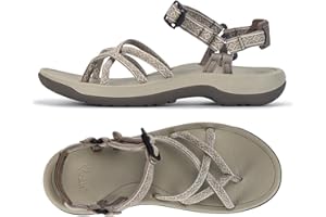 Viakix Women's Walking Sandals – Premium Comfortable Sport Sandals for Outdoors, Travel, Hiking, Beach & Everyday Wear