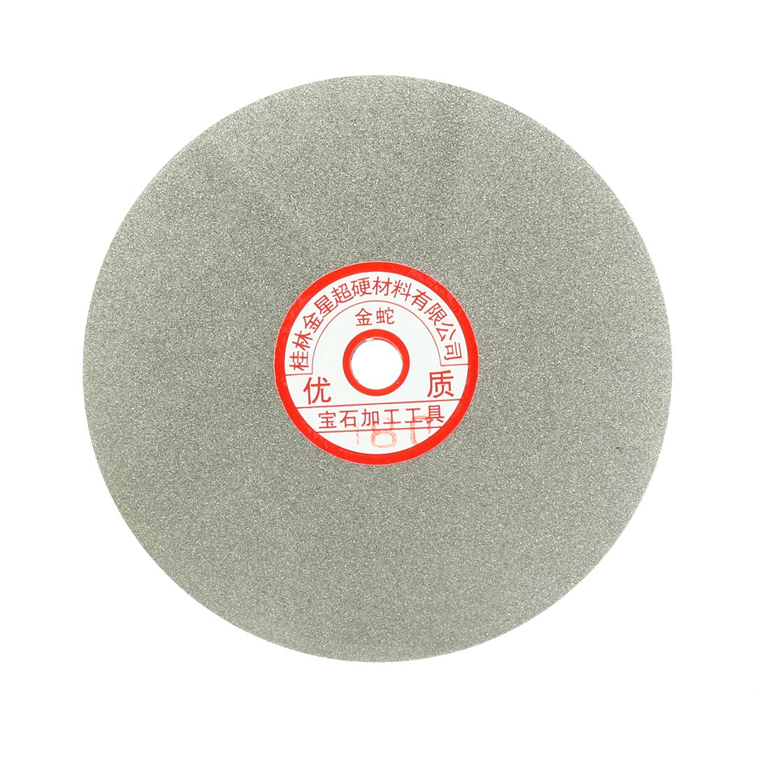 Sourcingmap 6-inch Grit 180 Diamond Coated Flat Lap Wheel Grinding Sanding Polishing Disc