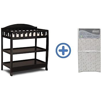 delta infant changing table