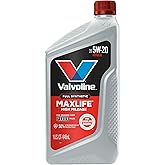 Valvoline MaxLife High Mileage Full Synthetic 5W-20 Motor Oil 1 Quart
