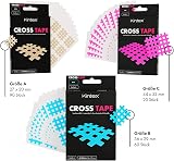 Kintex Cross Tape - 3 Sizes, 3 Colours, Kinesiology & Acupuncture Plaster view 4