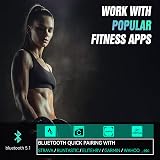 CYCPLUS Heart Rate Monitor Armband Bluetooth 5.1 ANT+ HR Zone LED IP67 Running view 5
