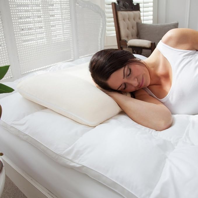 METRONMemory Foam Soft Supportive Traditional Shape Pillow for