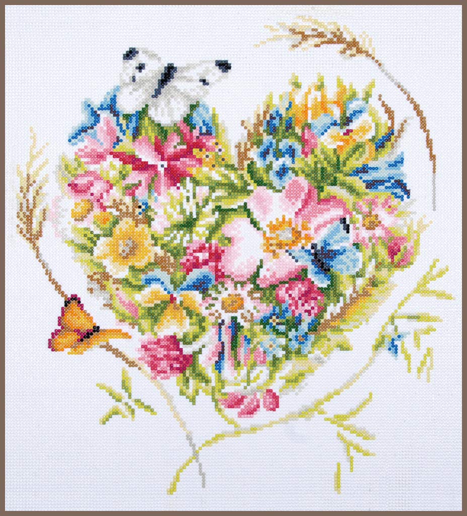 Lanarte 15" x 17" Embroidery Kit
