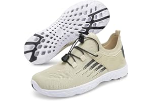 KICHEIF Water Shoes for Men Women Mesh Barefoot Hiking Swim River Shoes Adult Lake Pool Aqua Socks Beach Surfing Kayaking Sport Accessories Camping