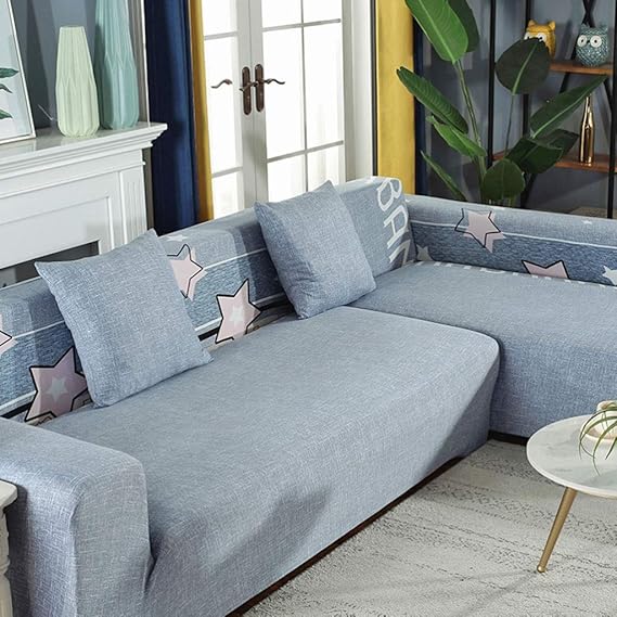 DONGLU Funda elástica para sofá de cuatro estaciones, cojín universal