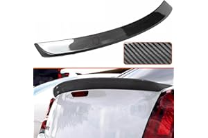 BEOC Rear Trunk Spoiler Wing for Chrysler 300 300C 300S 2011-2023 All Models Rear Trunk Lip Accessories, Carbon Fiber Style