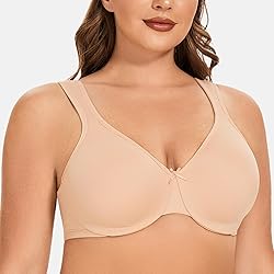 MELENECA Women's Minimizer Seamless Unlined