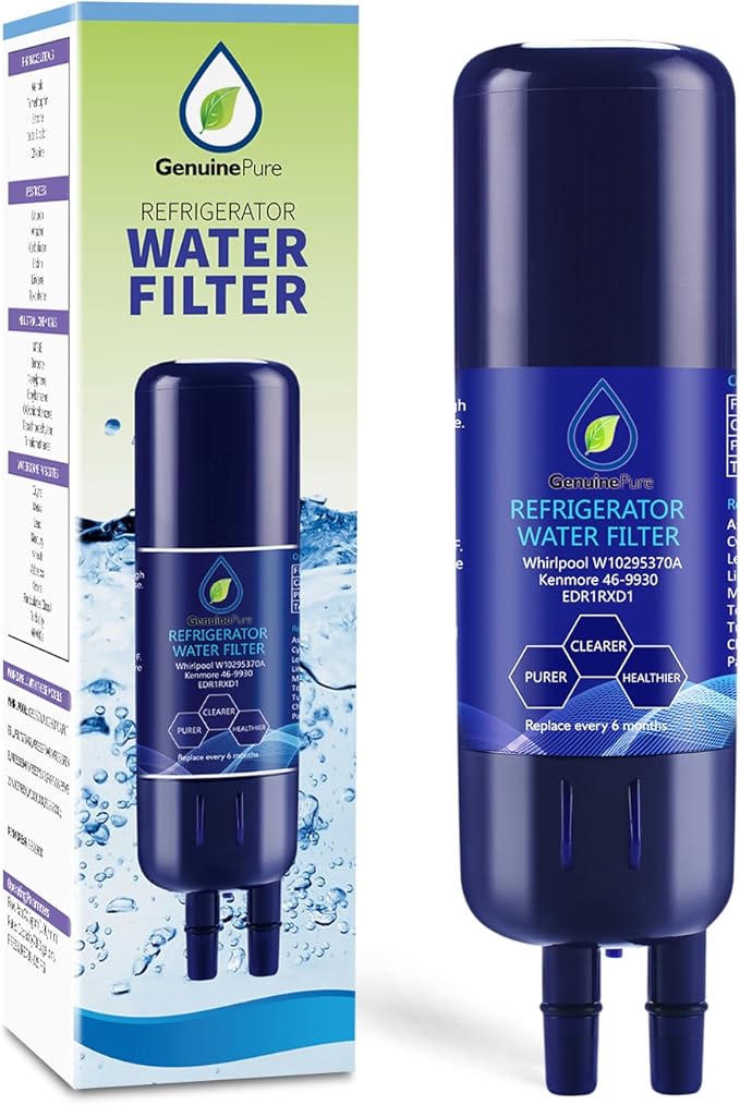 Marctifile W10295370 refrigerator water filter 1 pack for Whirlpool