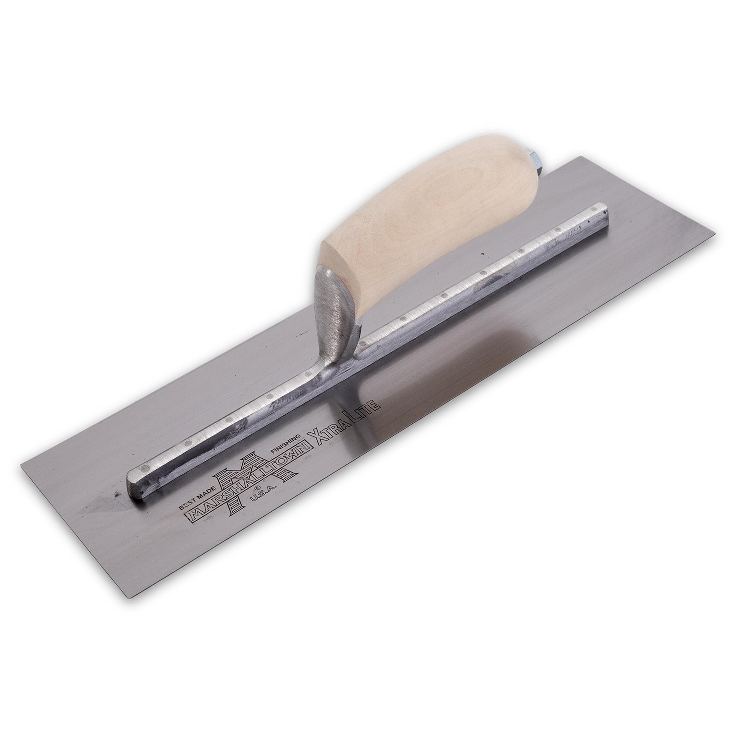 Marshalltown MXS64 14x4-inch Cement Trowel - Wooden Handle