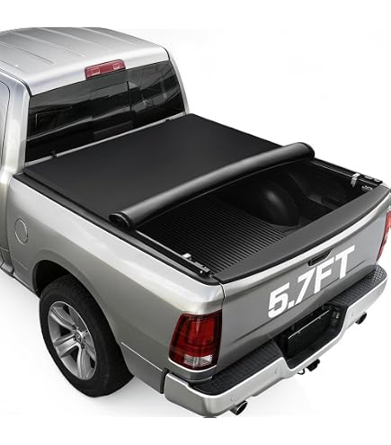 Amazon.com: Mopar Genuine Soft Tri-Fold Tonneau Cover for 6'4