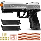 Toy Gun with Automatic Reloading Rebound Shell Ejecting and Soft Foam Blaster, Ideal for Shooting Games, Education Model Toys, Gift for Kids Boys Girls