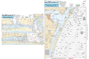 CAPTAIN SEGULL'S SPORTFISHING CHART Nearshore/Inshore Baffin Bay, TX - Laminated Nautical Navigation & Fishing Chart by Captain Segull's Nautical Sportfishing Charts | Chart # BAF54