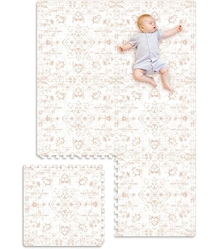20 Tapis Mousse EVA Gris/blanc – 30,5×30,5 Cm – Antidérapant, étanche – Jeu De Sol Puzzle Pour Enfants Et Sport