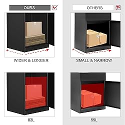 Package Delivery Box for Porch Deck Storage