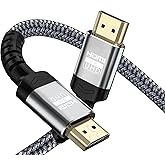 Soonsoonic 4K HDMI Cables 3Ft | 18Gbps Ultra High Speed HDMI 2.0 Cable & 4K@60Hz HDR ARC HDCP2.2 Ethernet-Braided HDMI Cord |