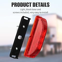 25 Pcs 4 Inch Trailer Marker Lights Front Rear Side