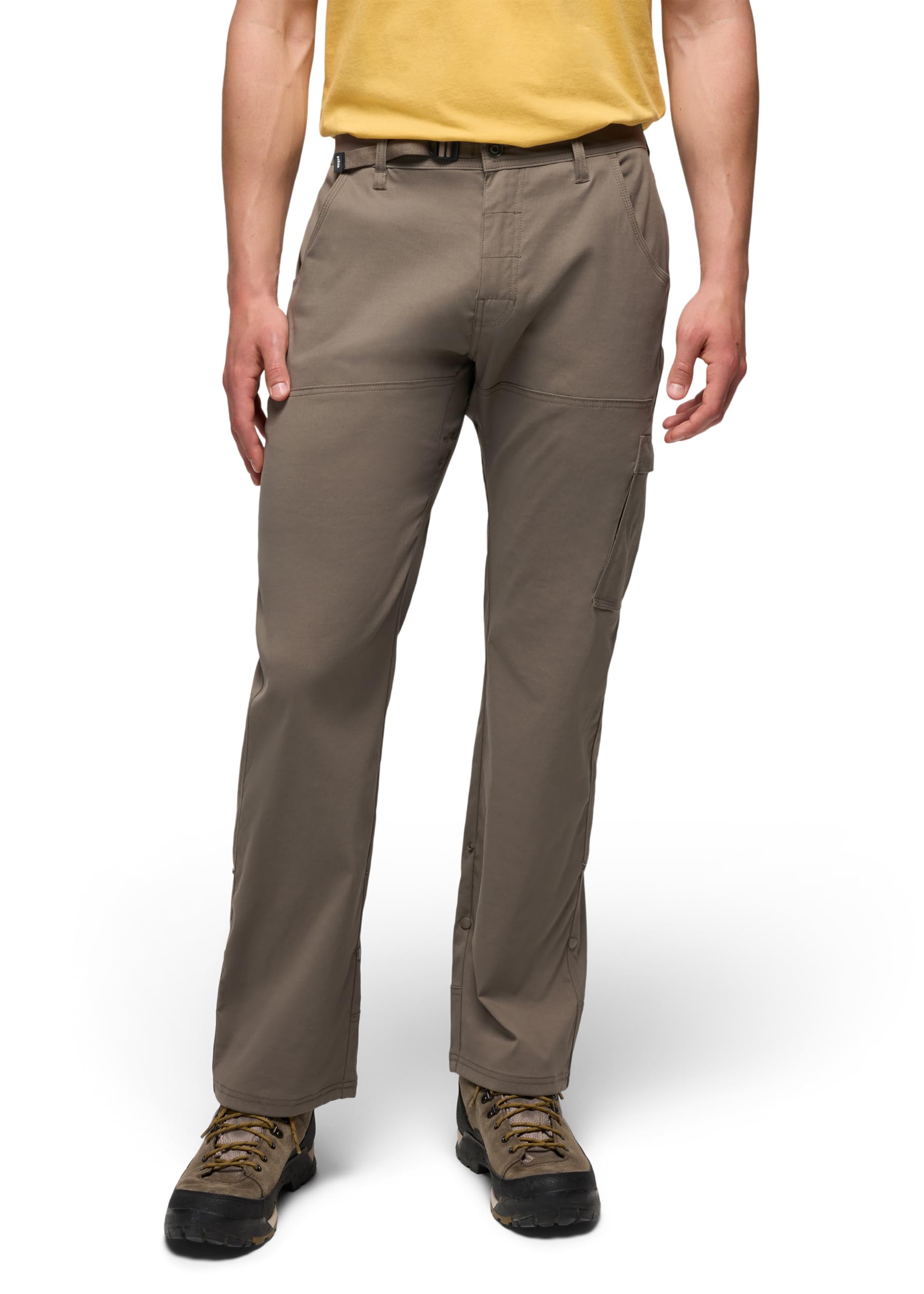 prAna Men’s Standard Stretch Zion Pant, Mud, 32×32