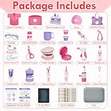 Lehoo Castle Doctors Set for Kids Pink Dentist Toys Role Play 3+ Years view 8