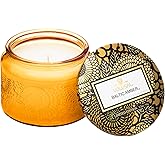 Voluspa Baltic Amber, Petite Candle Jar, 3.2 Ounce, 25 Hour Burn Time, Coconut Wax for Clean Burning, Handcrafted in the USA