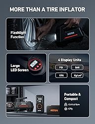 AstroAI Tire Inflator Portable Air Compressor Tire