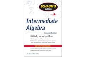 Schaum's Outline of Intermediate Algebra, Second Edition (Schaum's Outlines)