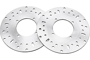 OTINUBEE 5244314 Brake Rotor Disc Front 2Pcs Compatible with Polaris Sportsman Ranger 400 500 570 600 ACE 325 500 570 900 ATP Trail Blazer Boss