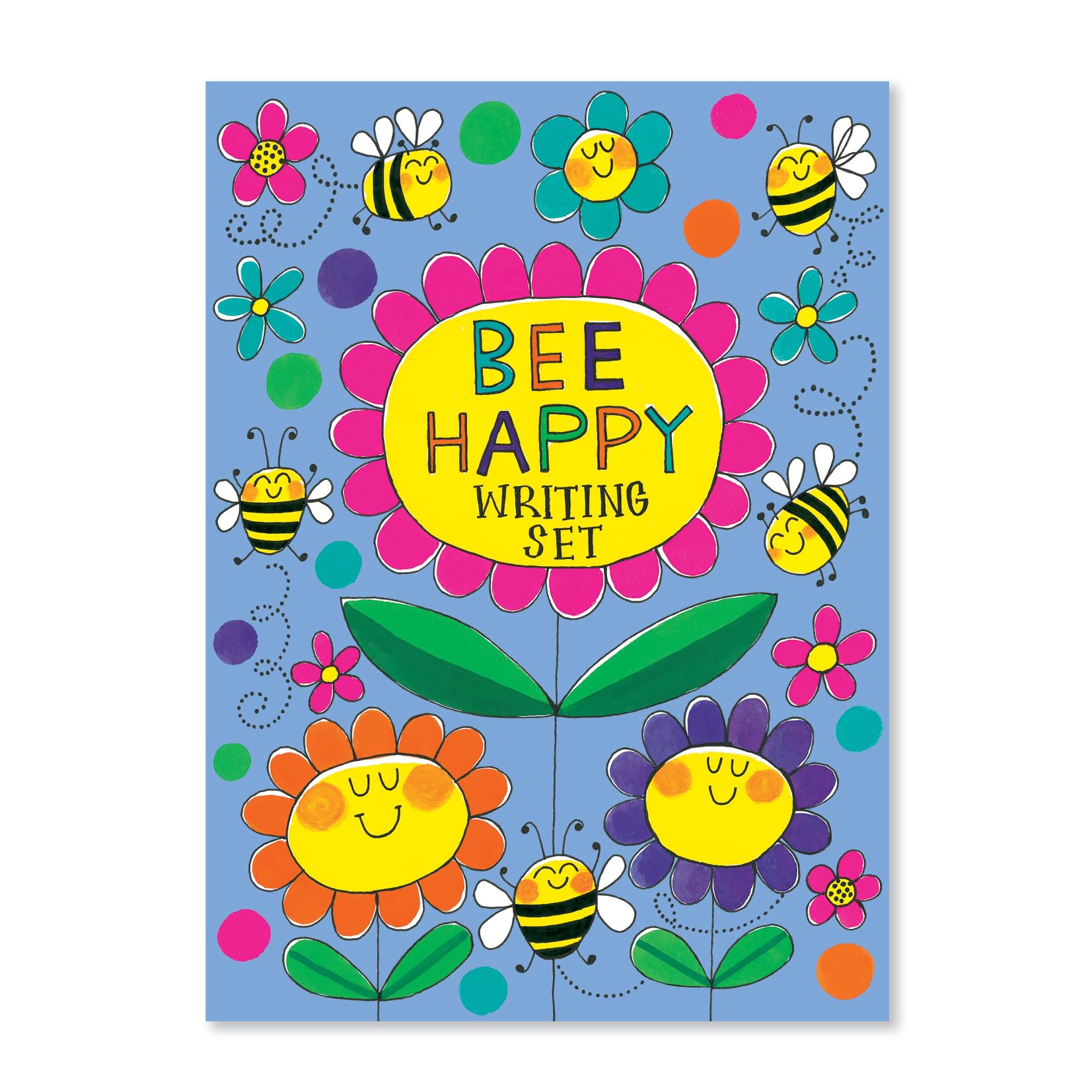 Rachel Ellen Writing Set Wallet Stationery - Bee Happy Busy Bee - WS48