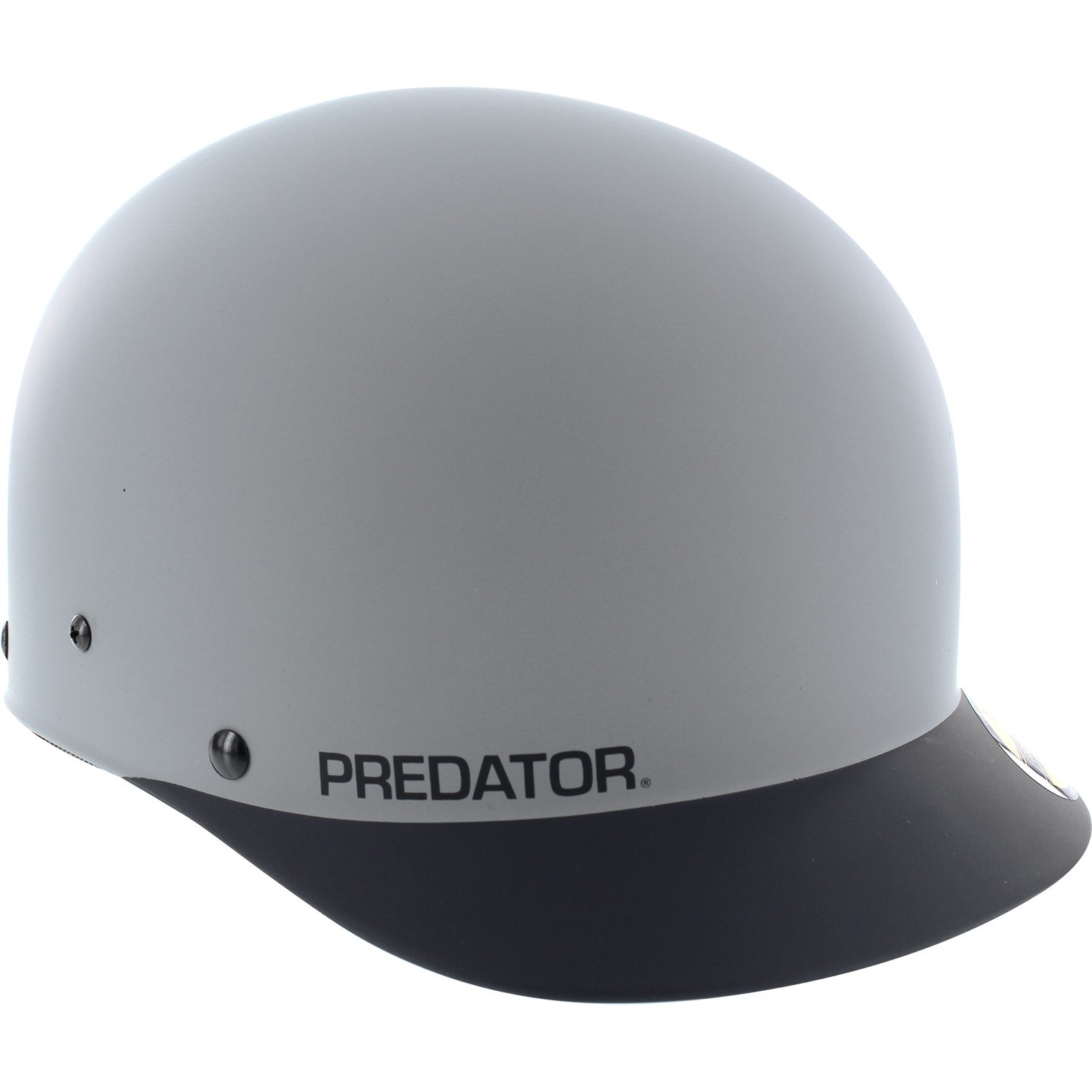 Predator Helmets Shiznit Matte Grey Skate Helmet XSmall
