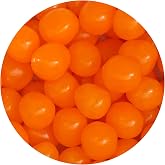 Orange Candy Sours Chewy Jelly Balls, 1 Pound Bulk Bag