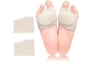 ZIXSAVK 1 Pairs Metatarsal Pads with Gel Pad for Women and Men，Foot Pads Provides Relief for Morton's Neuroma Insert，Metatarsalgia, Morton's Neuroma