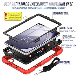 Sibeitu Samsung Galaxy Tab A9 Case 2023 8.7 Inch