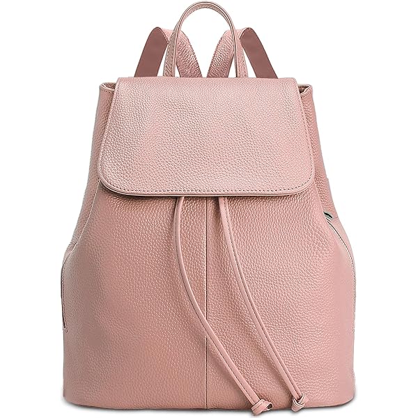 Amazon.com: rofozzi Structured Vegan Leather Backpack Purse  display picture 3