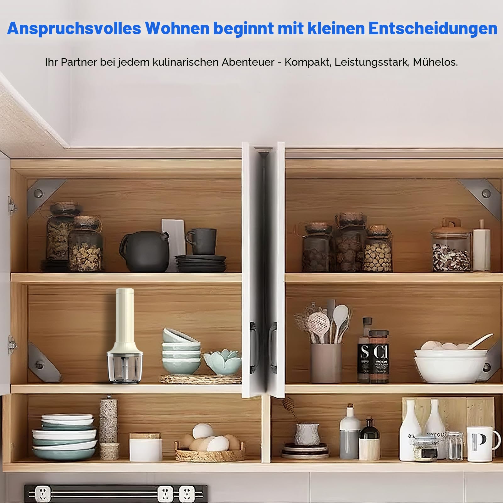 Akku-Handmixer MixgoII, Elektrischer Schneebesen & Milchaufschäumer, Mini Mixer, wiederaufladbarer Handmixer und Schnurrhaar, Küchenmaschine zum Kochen, Lebensmittelzerkleinerer 9